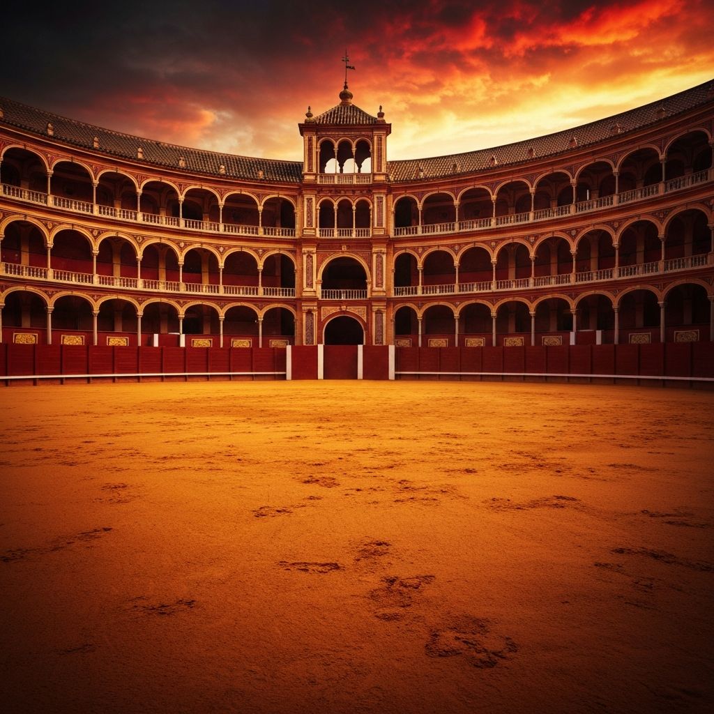 Plaza de toros — arena de corrida española